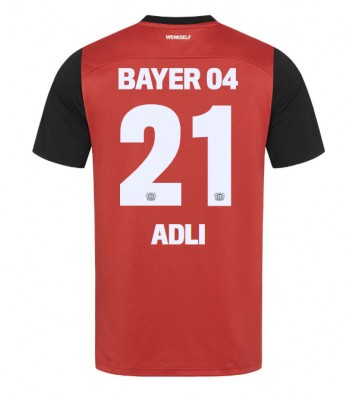 Bayer Leverkusen Amine Adli #21 Replika Hjemmebanetrøje 2024-25 Kortærmet